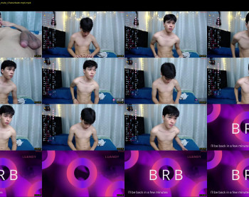 luandy_ — 25 minute Chaturbate male cam capture, 720p, Aug 21, 2024